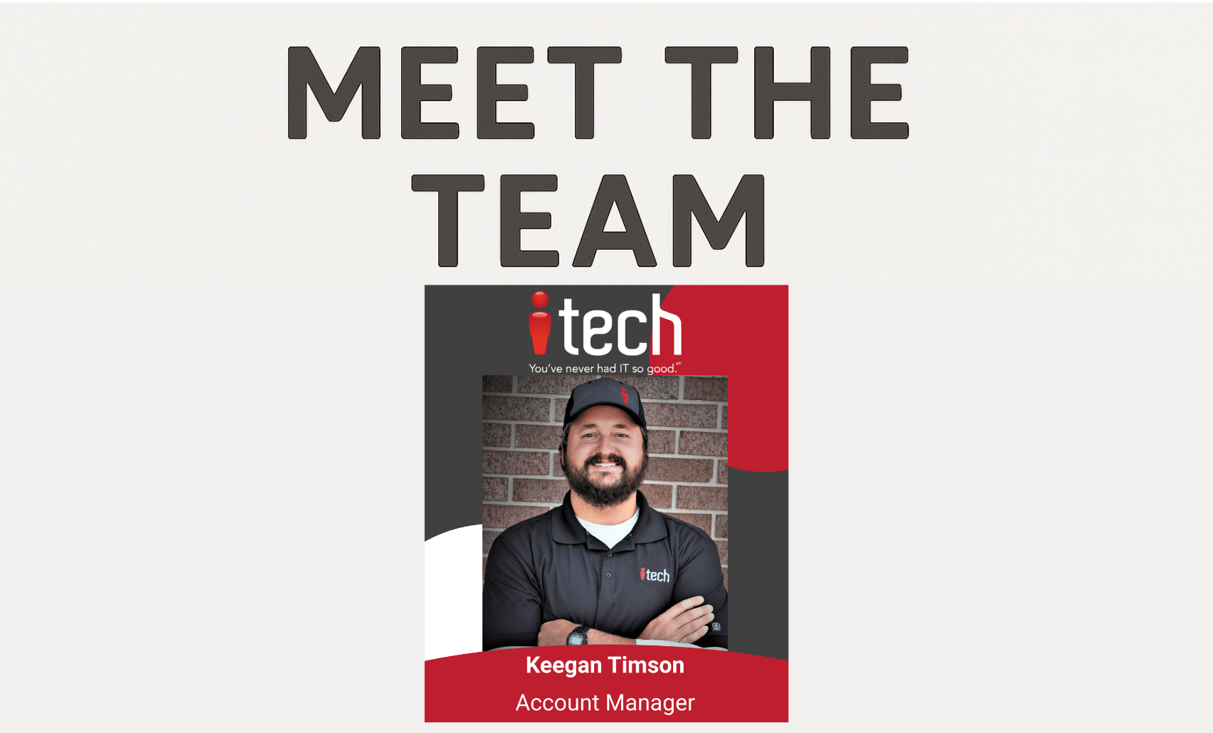 Meet the Team – Keegan Timson