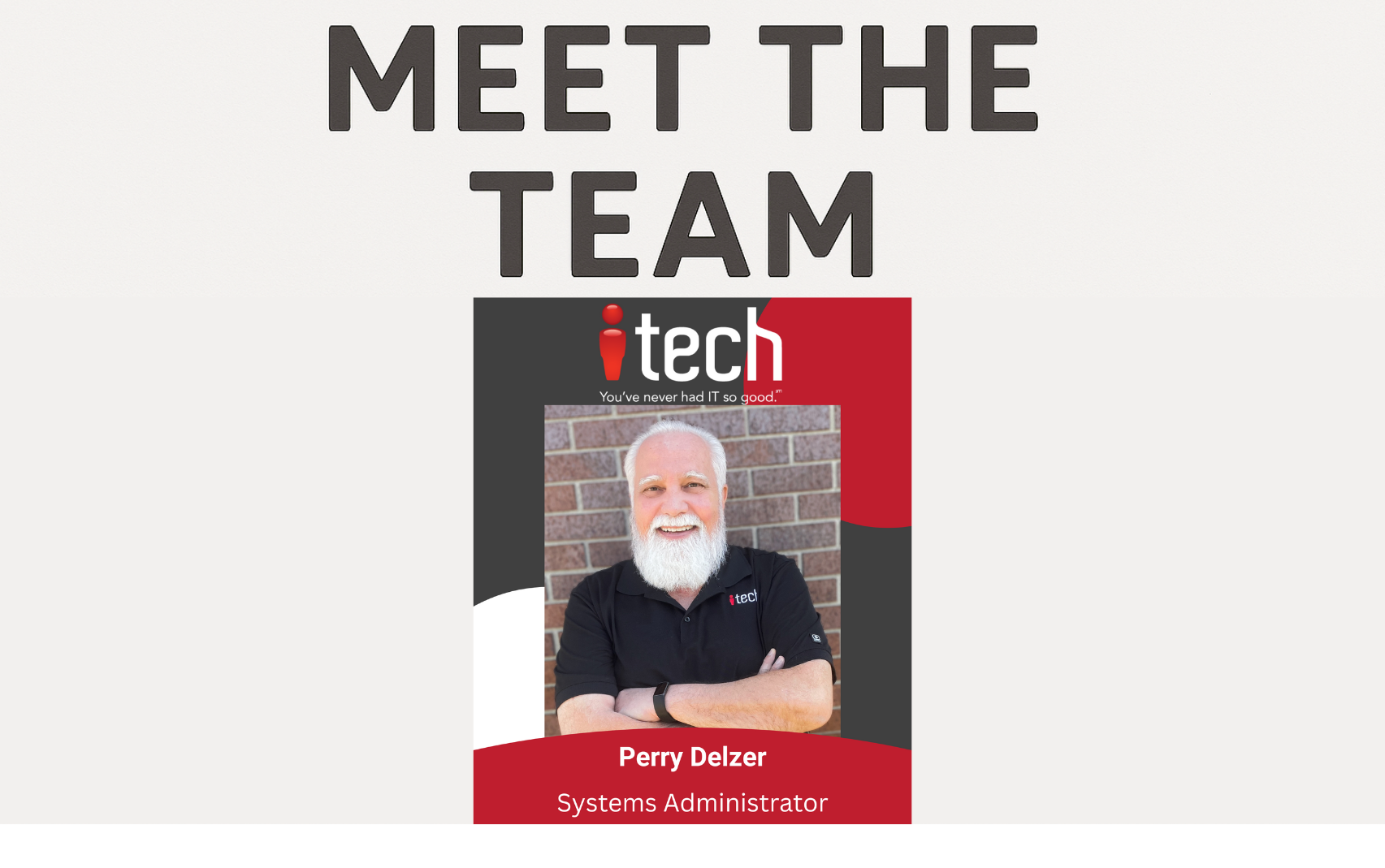 Meet the Team – Perry Delzer